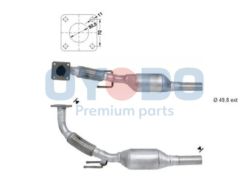 Catalytic Converter 20N0056-OYO