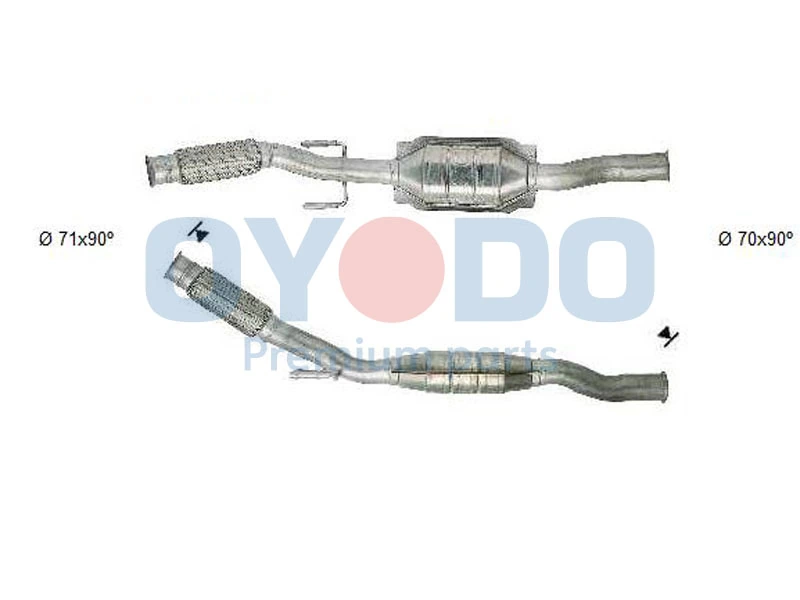 Catalytic Converter 20N0063-OYO