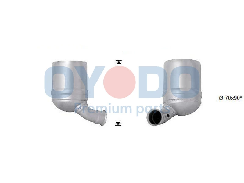 Soot/Particulate Filter, exhaust system 20N0012-OYO