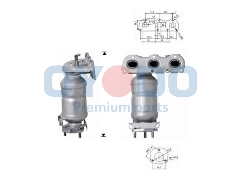 Catalytic Converter 10N0002-OYO