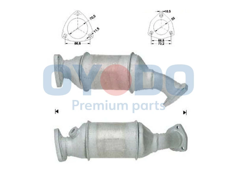 Catalytic Converter 10N0076-OYO