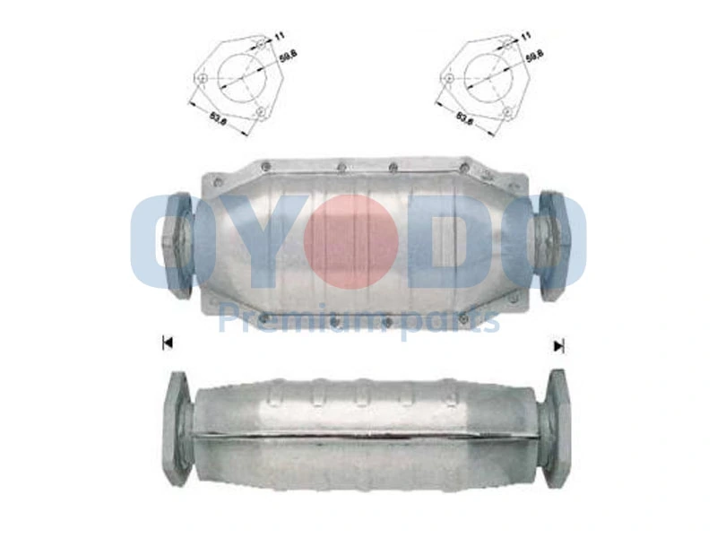Catalytic Converter 10N0095-OYO