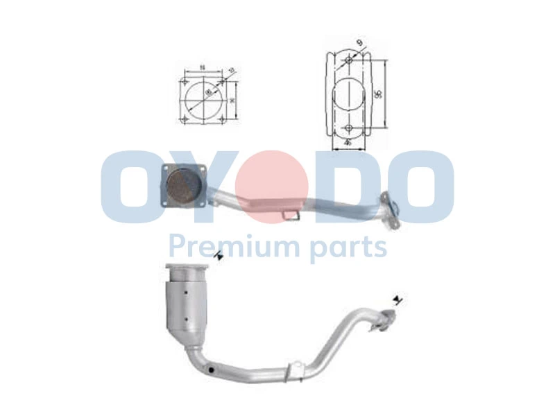 Catalytic Converter 10N0069-OYO