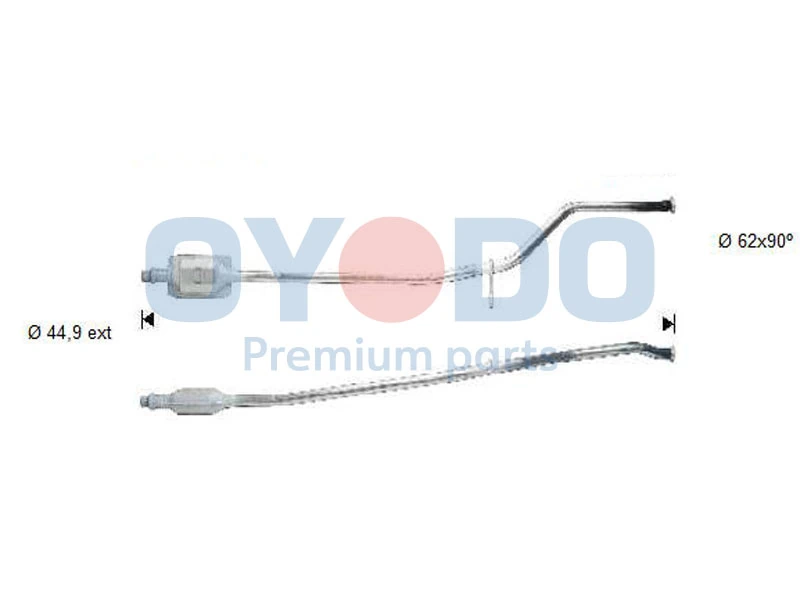 Catalytic Converter 10N0051-OYO
