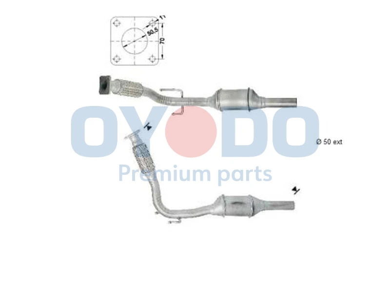 Catalytic Converter 20N0076-OYO