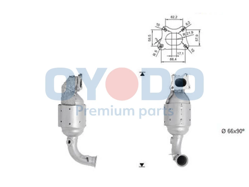 Catalytic Converter 10N0001-OYO