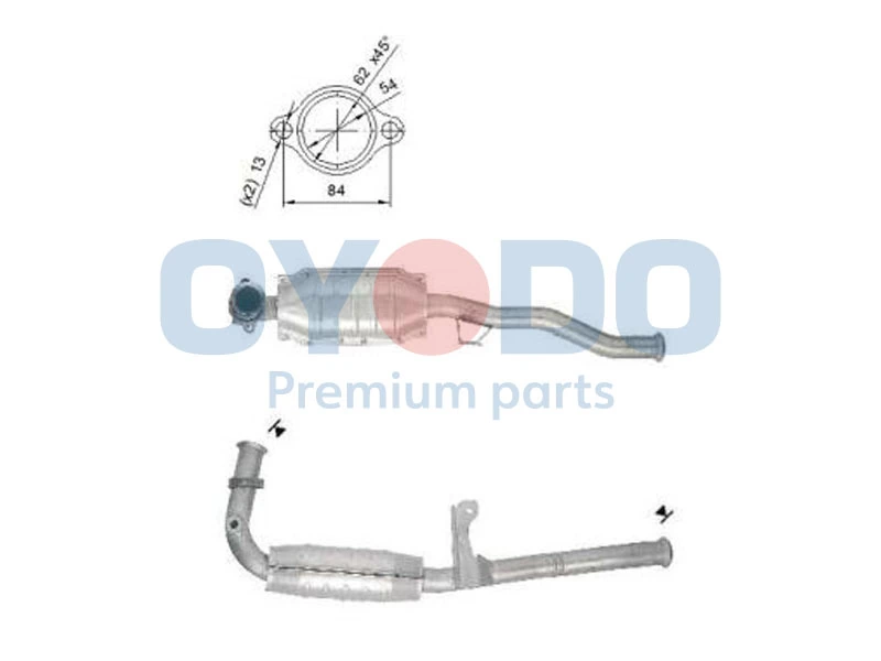 Catalytic Converter 10N0115-OYO