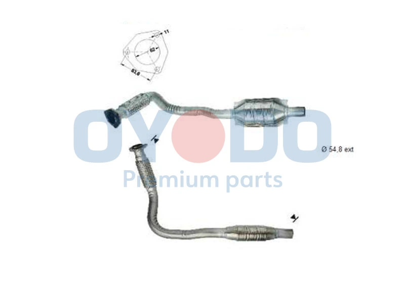 Catalytic Converter 20N0080-OYO