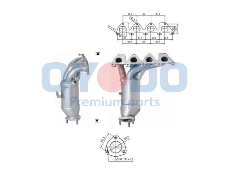 Catalytic Converter 10N0106-OYO