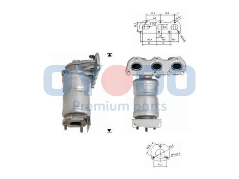 Catalytic Converter 10N0043-OYO