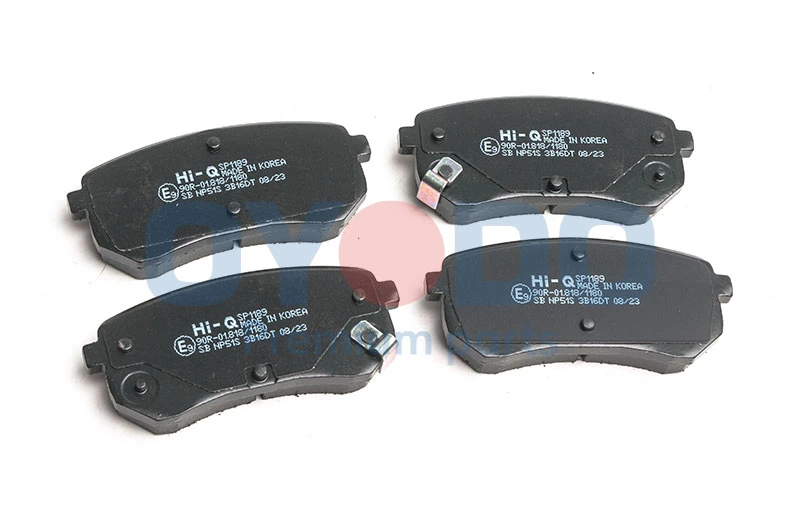 Brake Pad Set, disc brake 20H0307-OYO