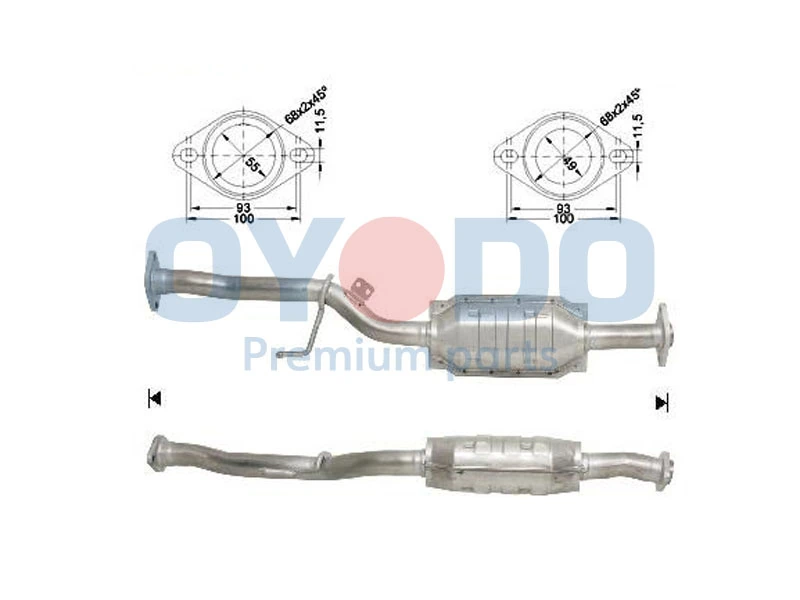 Catalytic Converter 10N0079-OYO