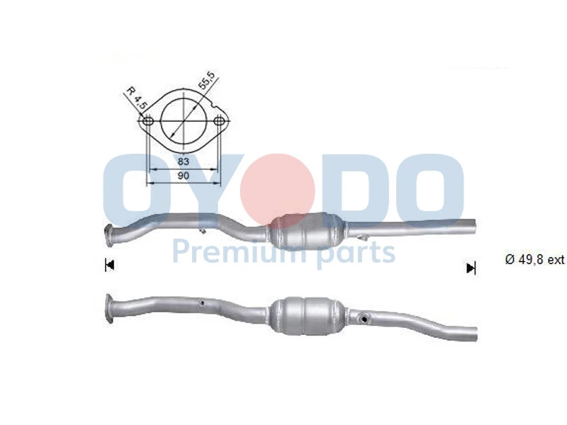 Catalytic Converter 10N0118-OYO