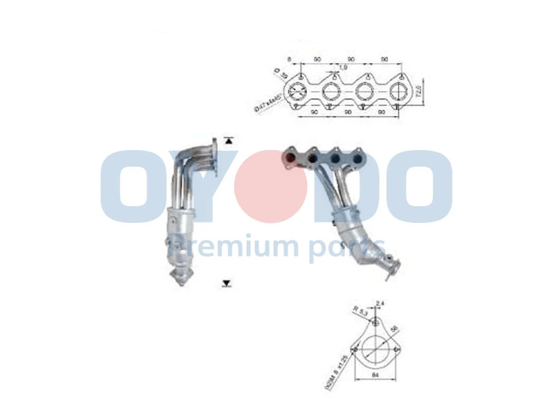 Catalytic Converter 10N0153-OYO