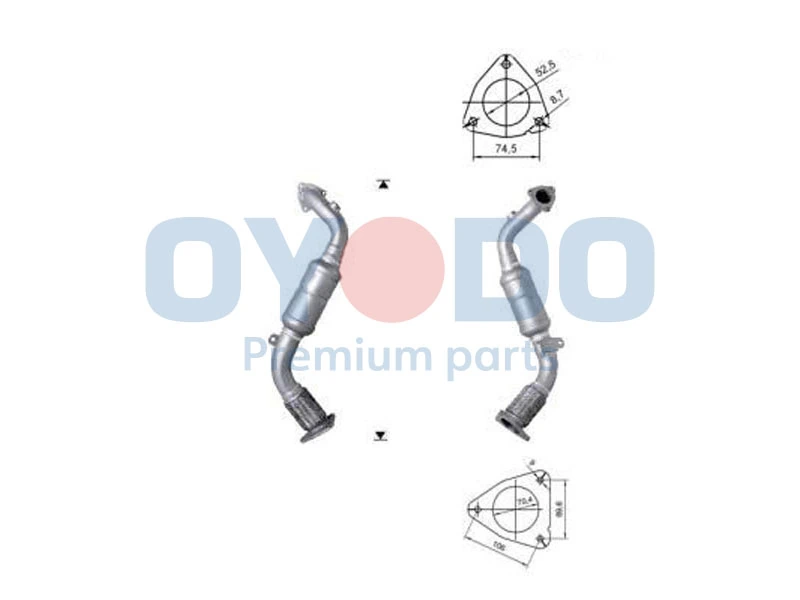 Catalytic Converter 20N0068-OYO