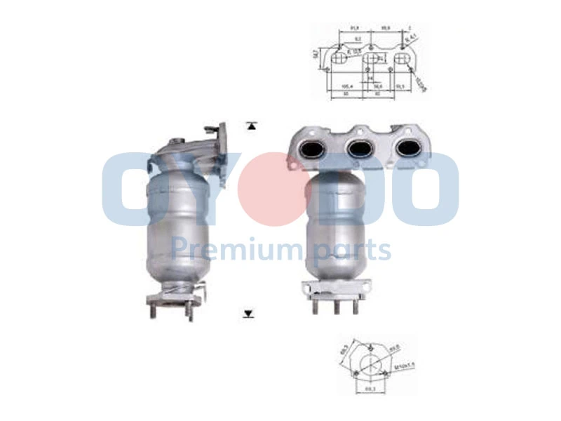 Catalytic Converter 10N0012-OYO
