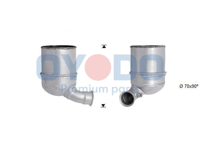 Soot/Particulate Filter, exhaust system 20N0014-OYO