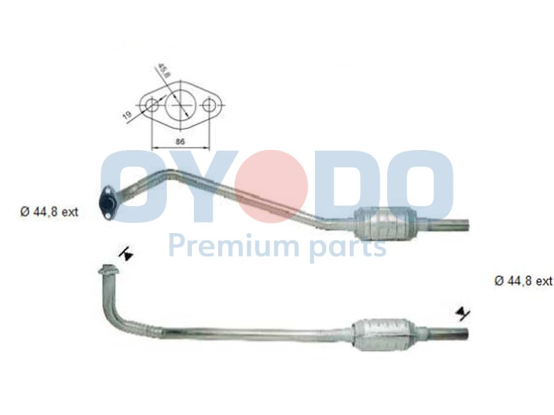 Catalytic Converter 10N0035-OYO