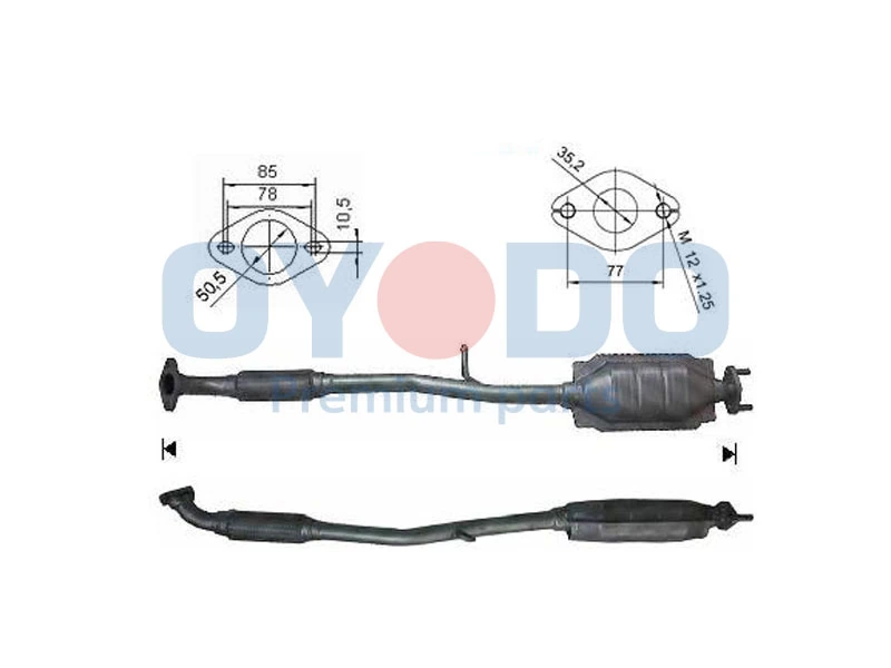 Catalytic Converter 10N0154-OYO