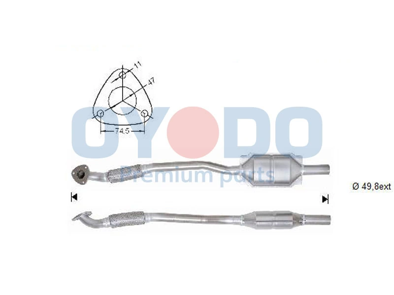 Catalytic Converter 20N0095-OYO