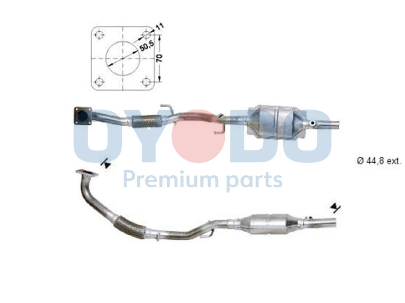 Catalytic Converter 10N0009-OYO