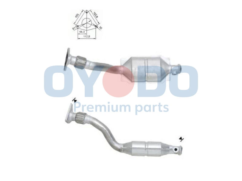 Catalytic Converter 10N0059-OYO