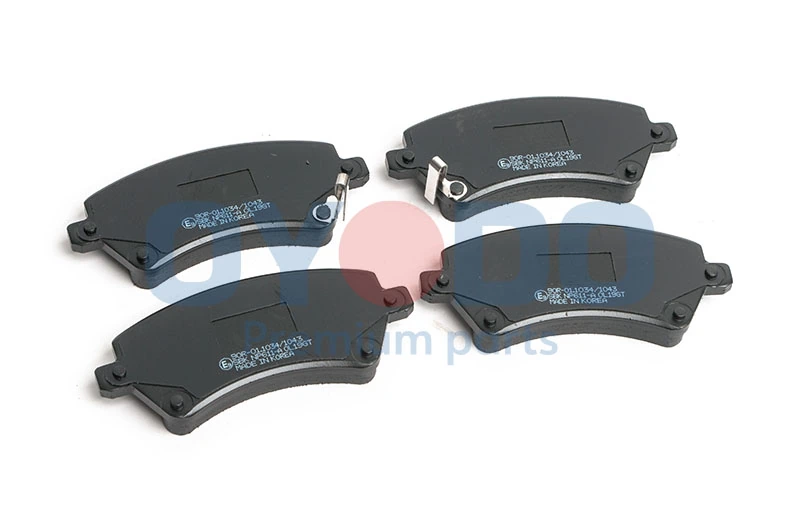 Brake Pad Set, disc brake 10H2049-OYO