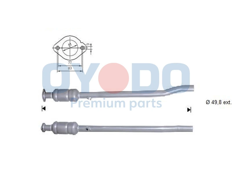 Catalytic Converter 10N0092-OYO