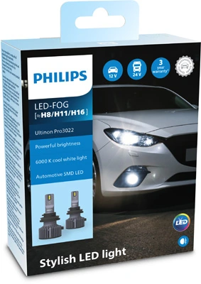 PHILIPS 11366U3022X2 Bulb, front fog light