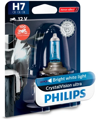 Bulb, spotlight CrystalVision ultra moto 12972CVUBW