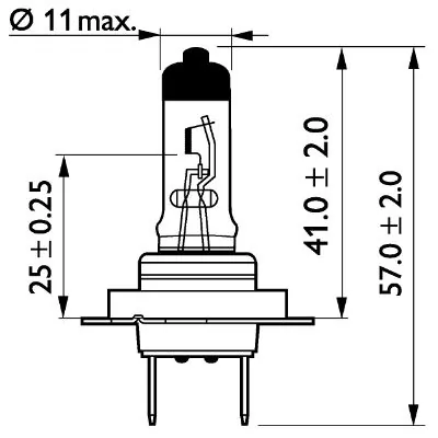 Bulb, spotlight MasterDuty 13972MDB1