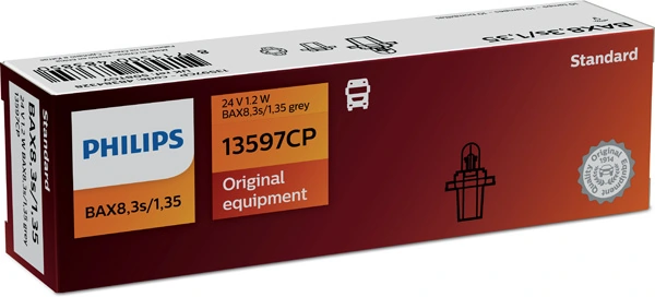 PHILIPS 13597CP Bulb, instrument lighting