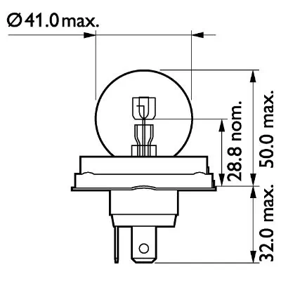 Bulb, spotlight 13620C1
