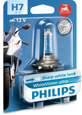 Bulb, spotlight WhiteVision ultra moto 12972WVUBW
