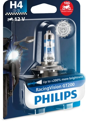 Bulb, spotlight RacingVision GT200 moto 12342RGTBW