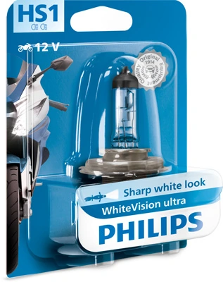 Bulb, spotlight WhiteVision ultra moto 12636WVUBW