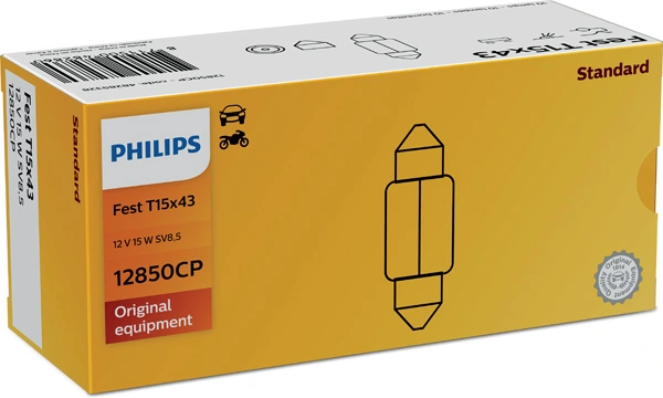 PHILIPS 12850CP Bulb, interior light