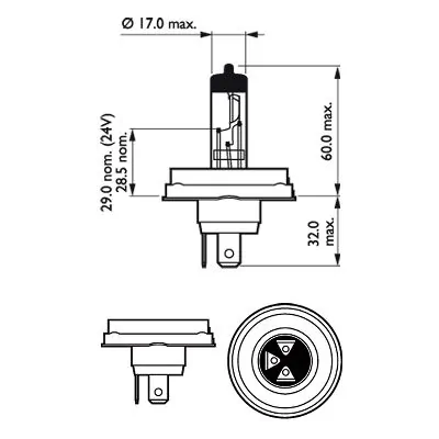Bulb, spotlight Visio 12475B1