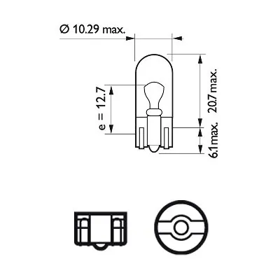 Bulb, direction indicator 13961B2