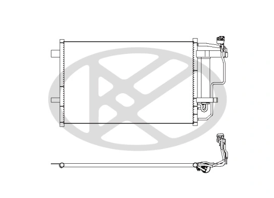 Condenser, air conditioning CD060485