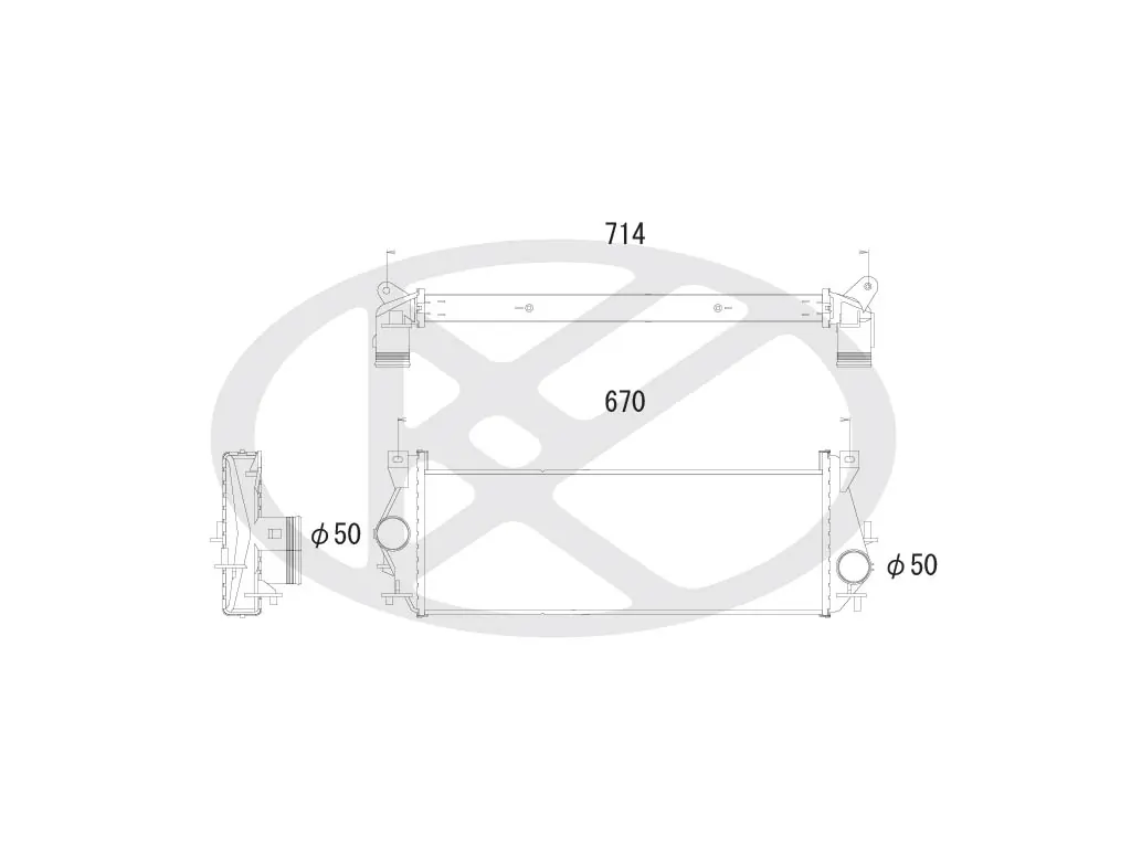 Charge Air Cooler IA610129