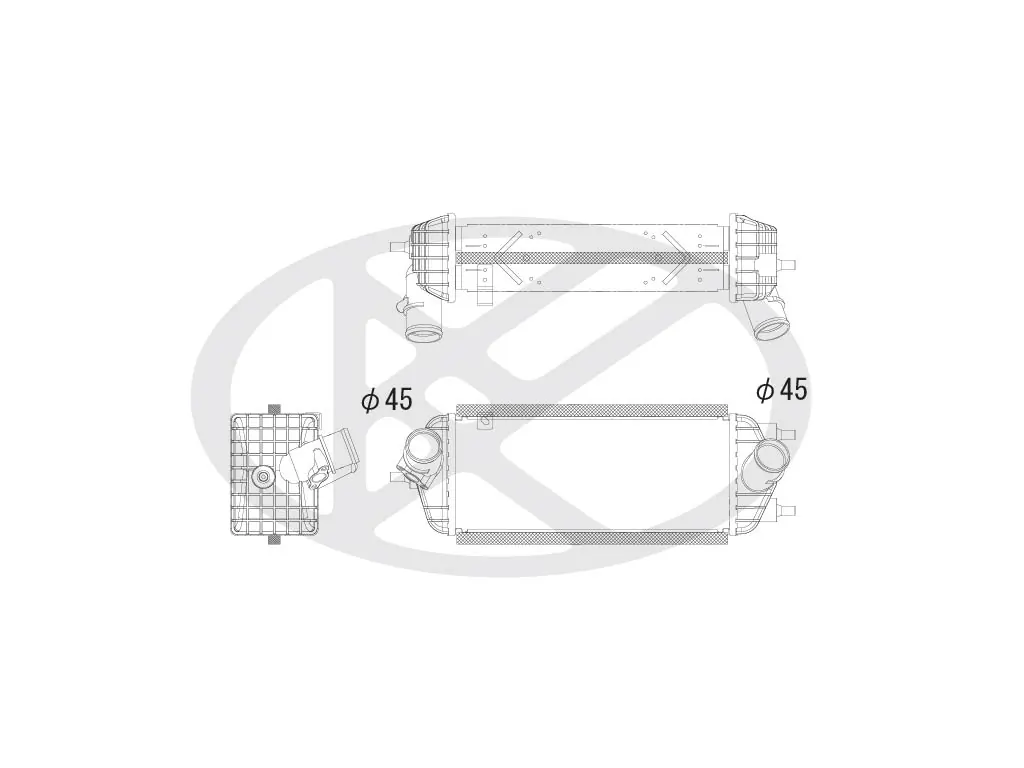 Charge Air Cooler IA810126