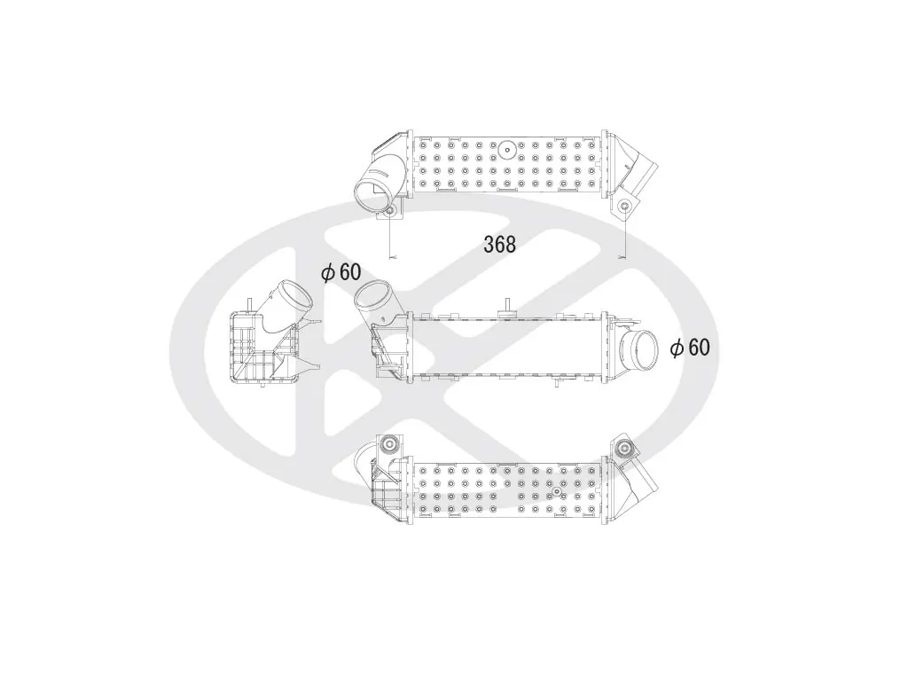 Charge Air Cooler IA450172