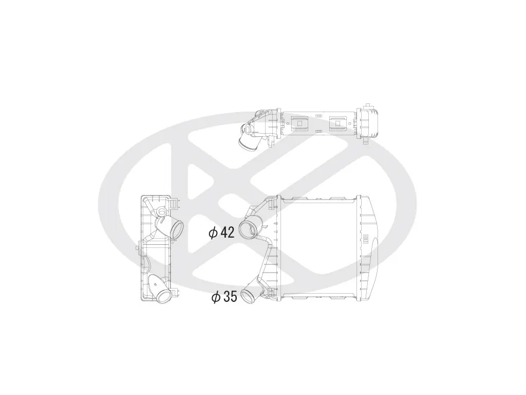 Charge Air Cooler IA410158