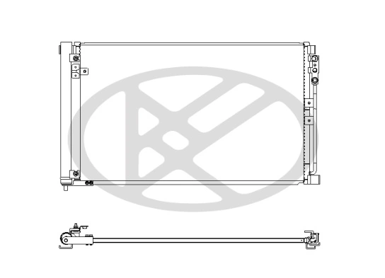 Condenser, air conditioning CD021041