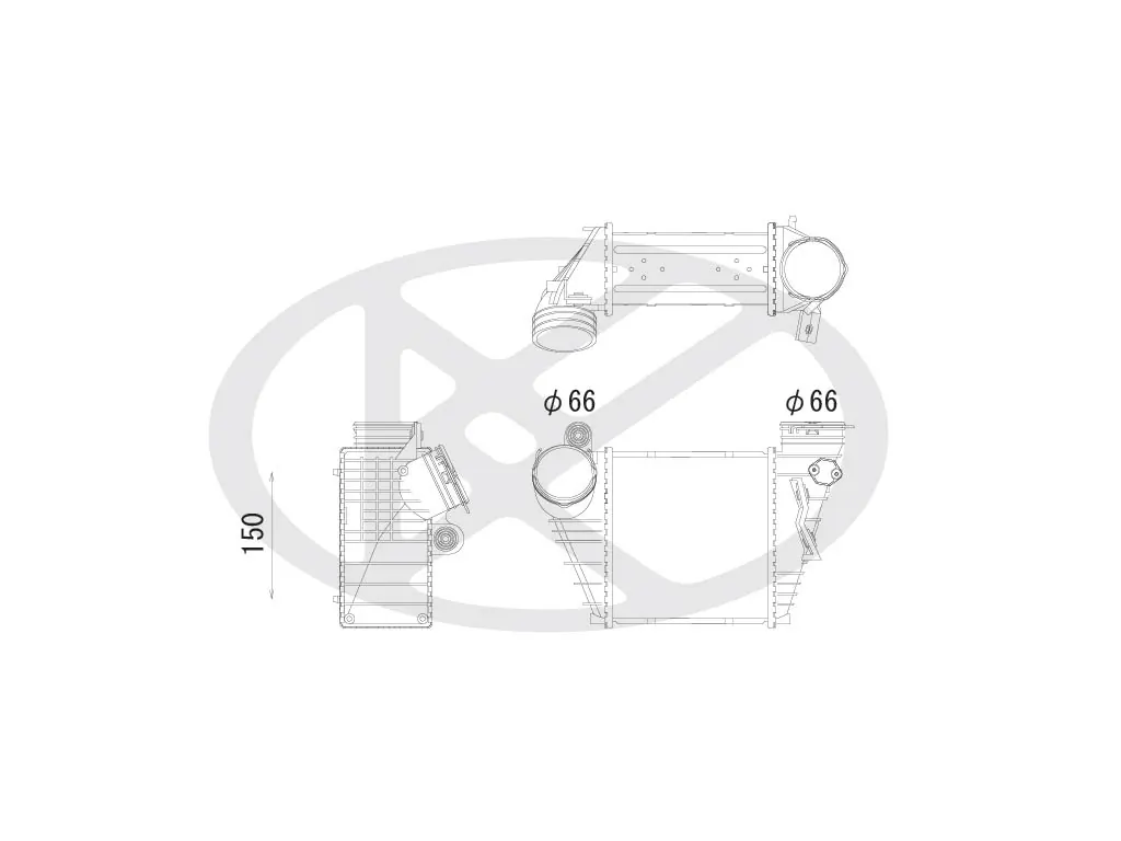 Charge Air Cooler IA450167