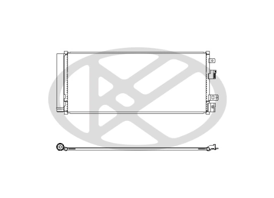 Condenser, air conditioning CD461337