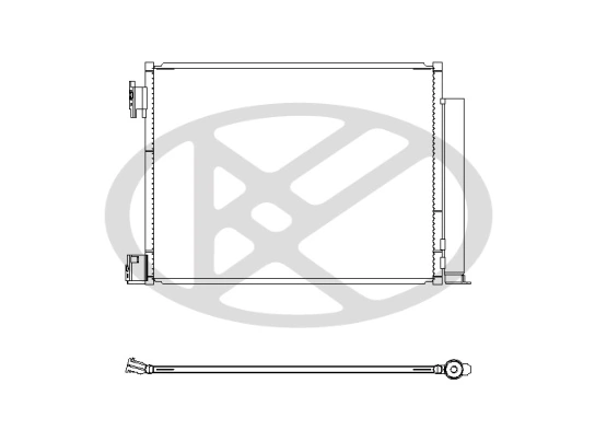 Condenser, air conditioning CD021313