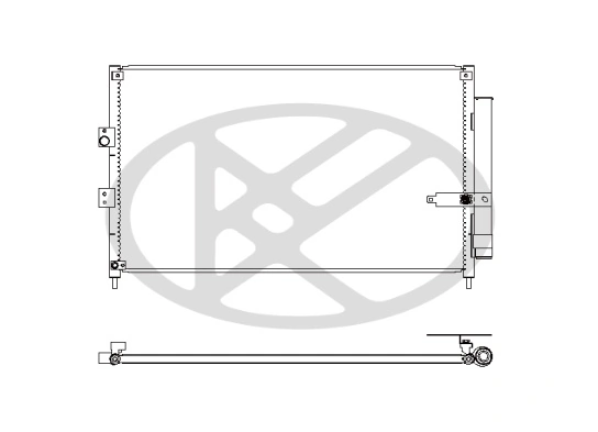Condenser, air conditioning CD080431
