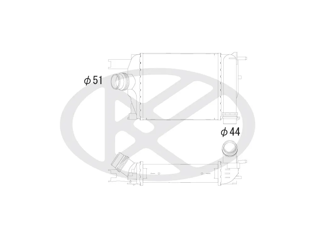 Charge Air Cooler IA490154